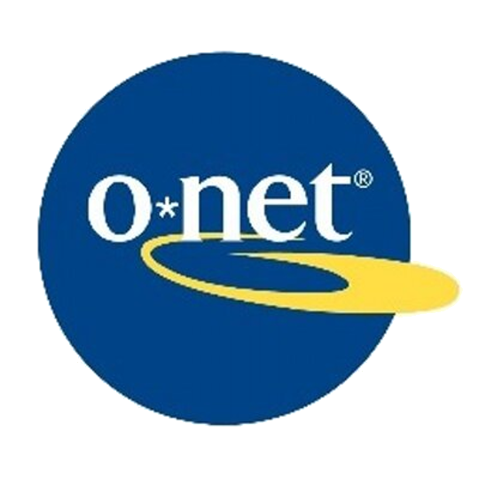 onet logo - blue and yellow