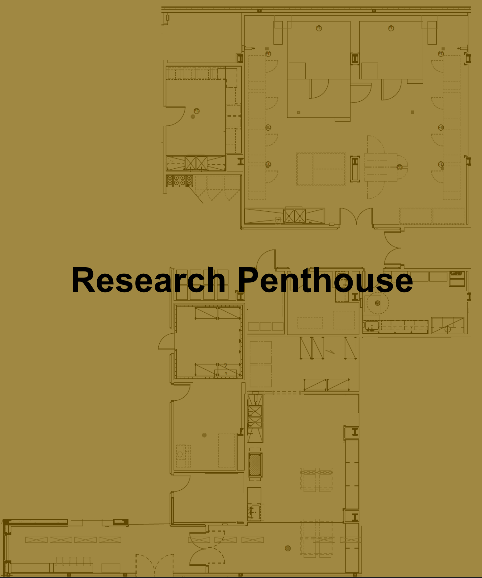 map of greenhouse penthouse
