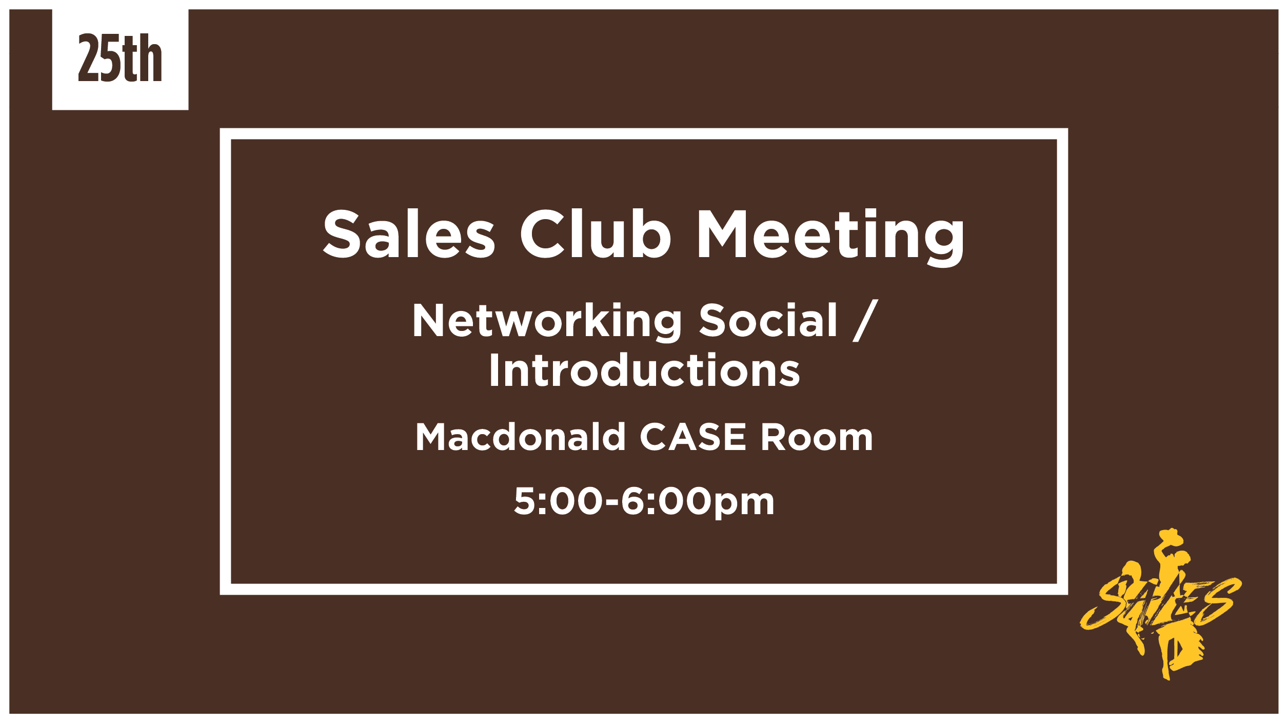 Sales Club Meeting January