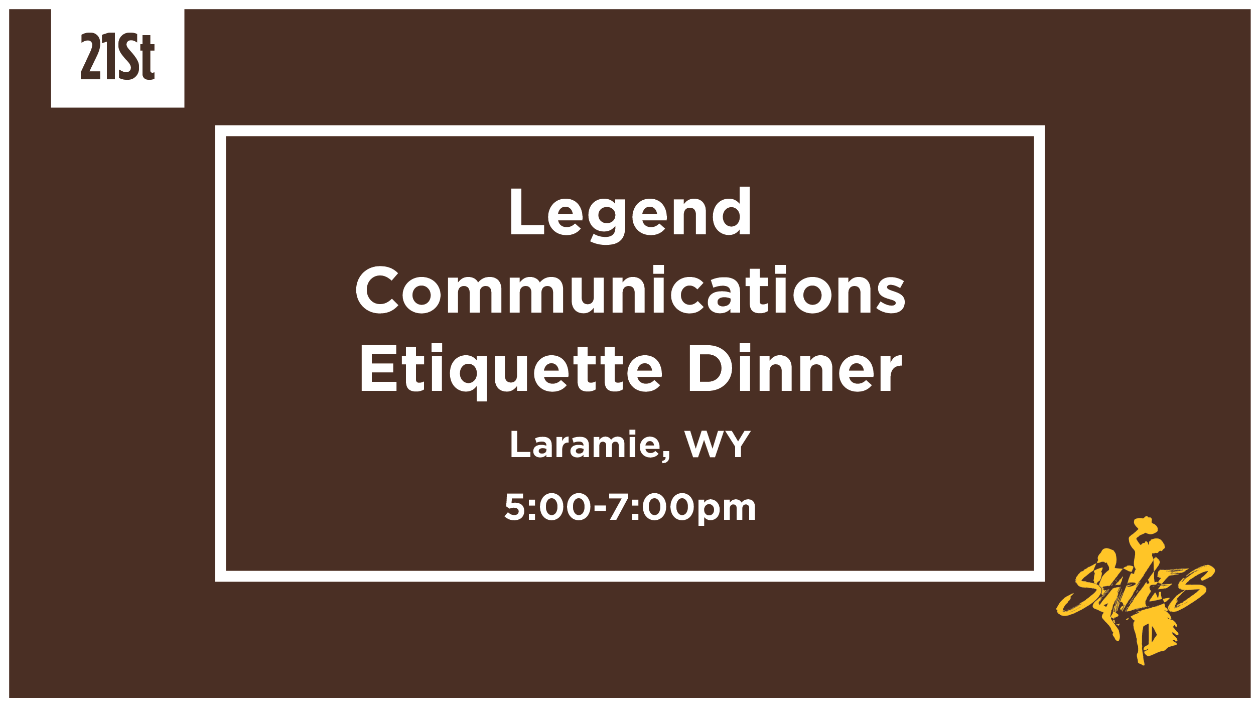 Legend Communications Etiquette Dinner