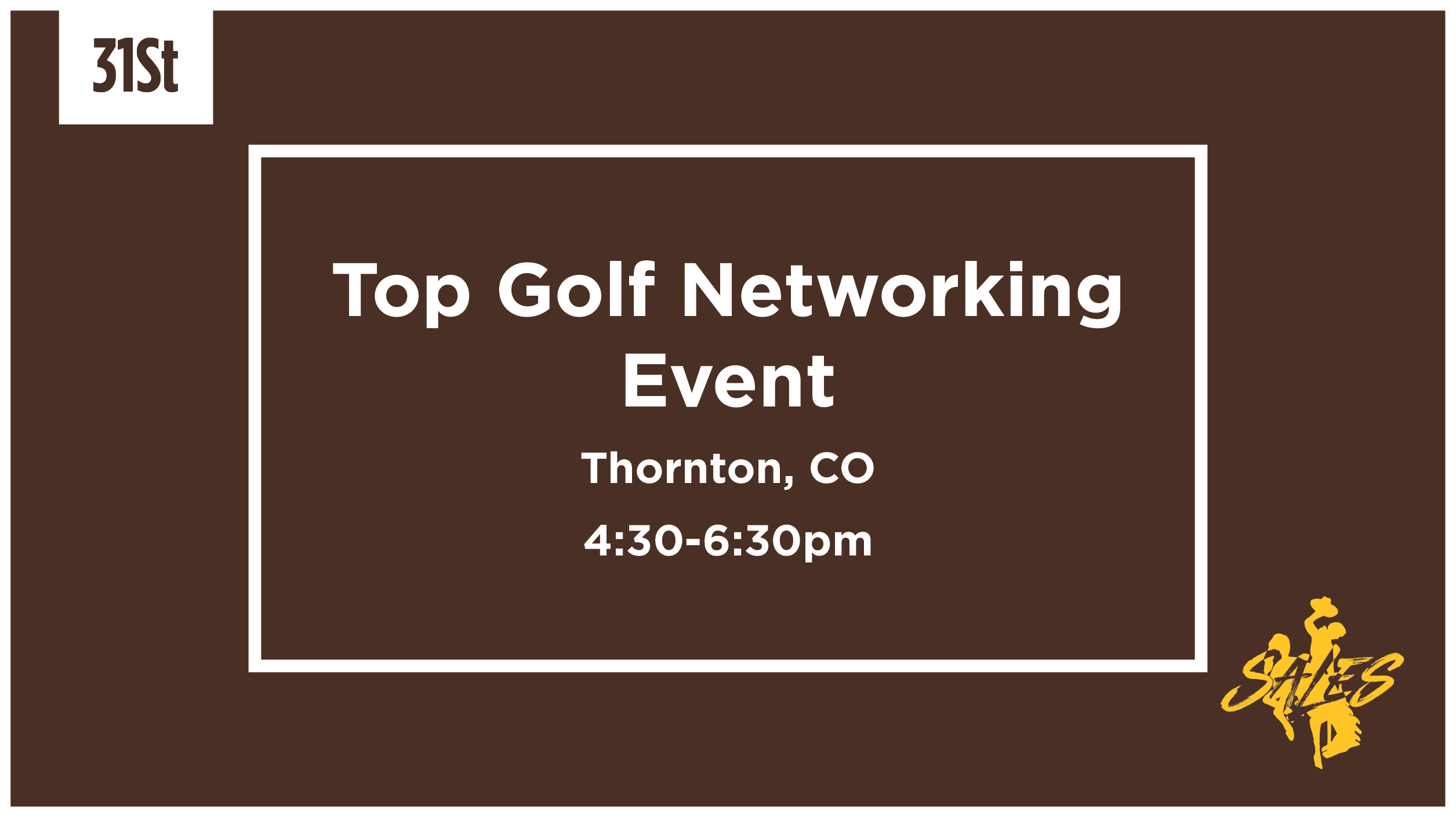 Top Golf Networking Event