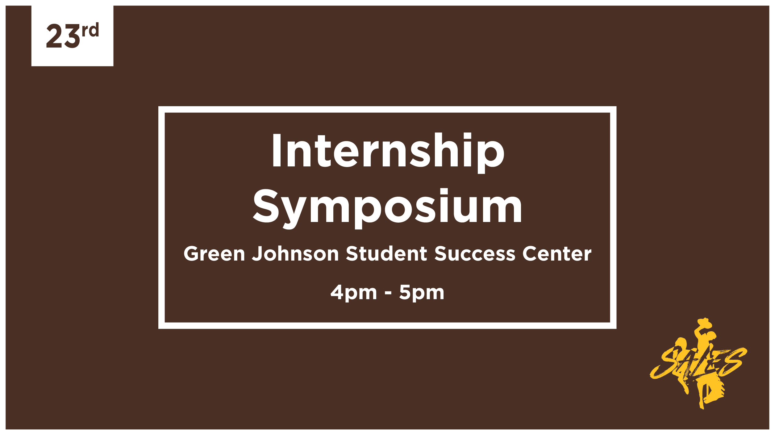 Internship Symposium September 23rd