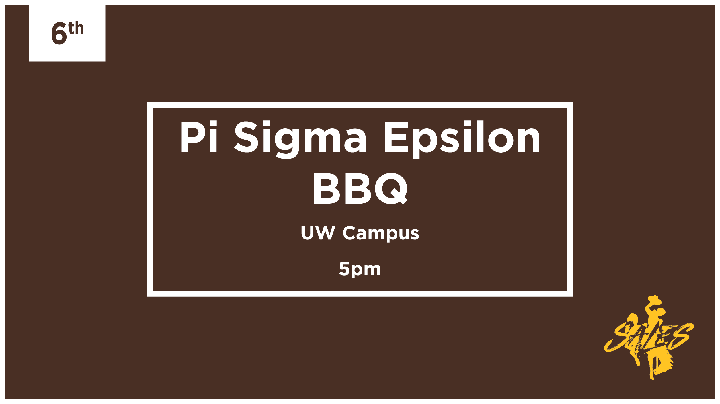 Pi Sigma Epsilon BBQ September 6th