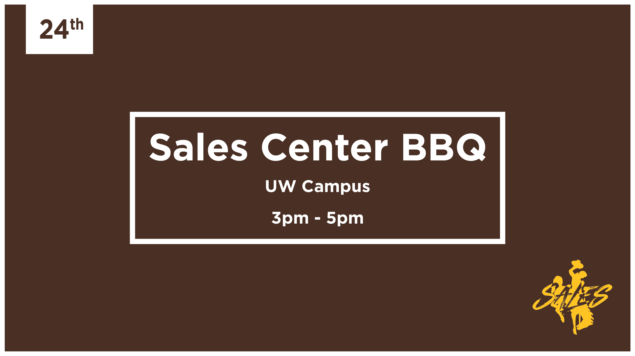 Sales Center BBQ September 24th 
