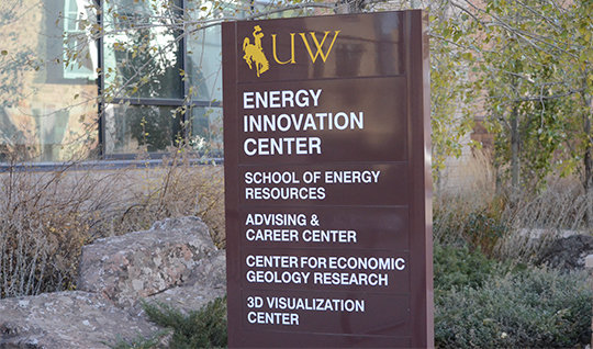 Directory outside the Energy Innovation Center