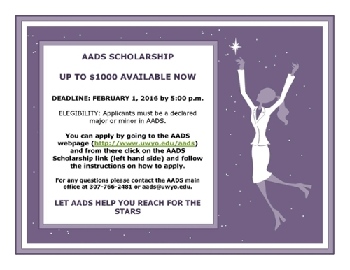 Scholarship Flyer