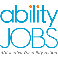 abilityjobs.org logo - blue and orange