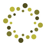 ihispano.com logo - light green to dark green