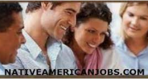 nativeamericanjobs.com logo - picture with people