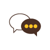 conversation bubble icon