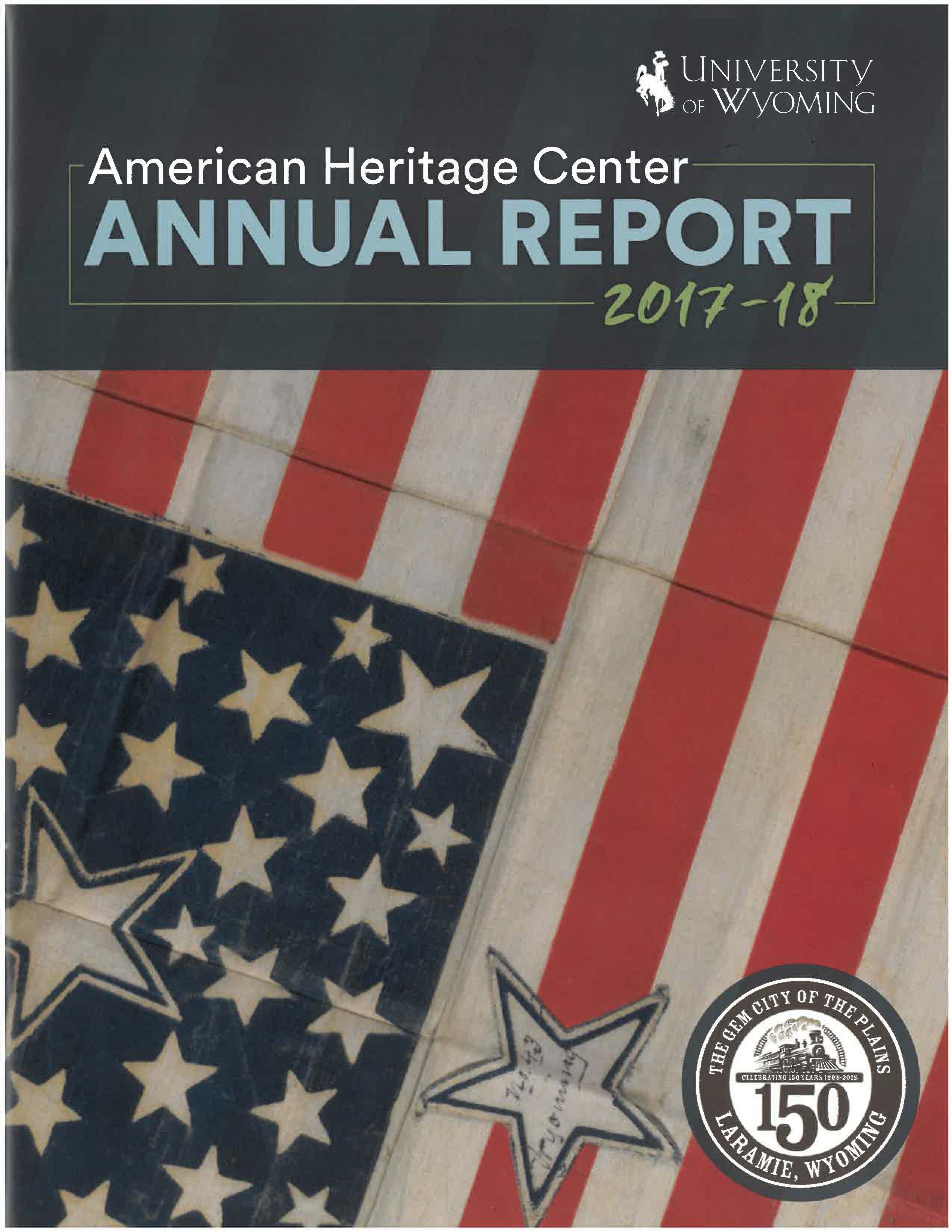 2018 Annual Report Front cover