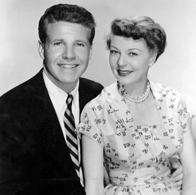 Ozzie and Harriet Nelson.