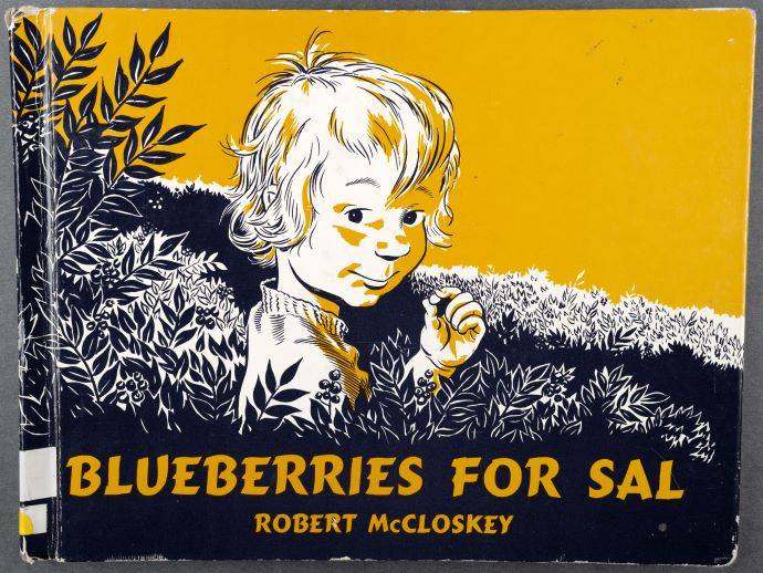 Book cover BLueberries for Sal