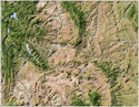 Small map of Wyoming