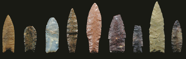 Arrowheads found at Hell Gap