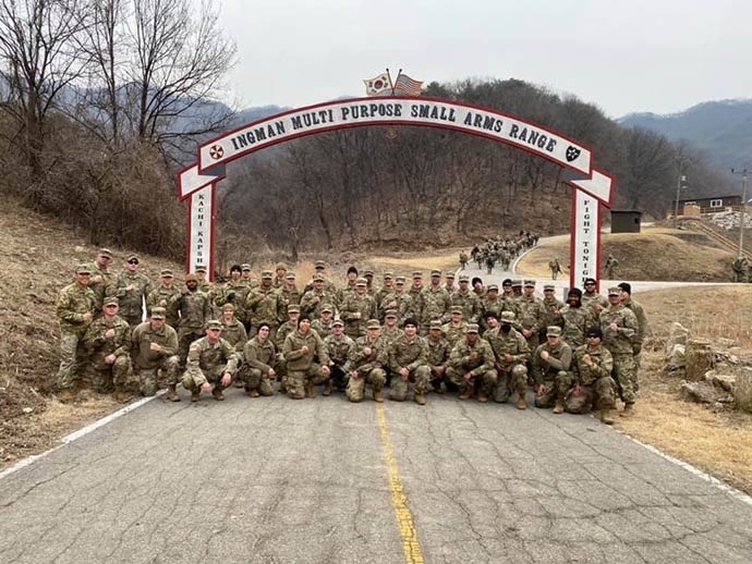 2nd LT Hammond's Platoon in South Korea 2020