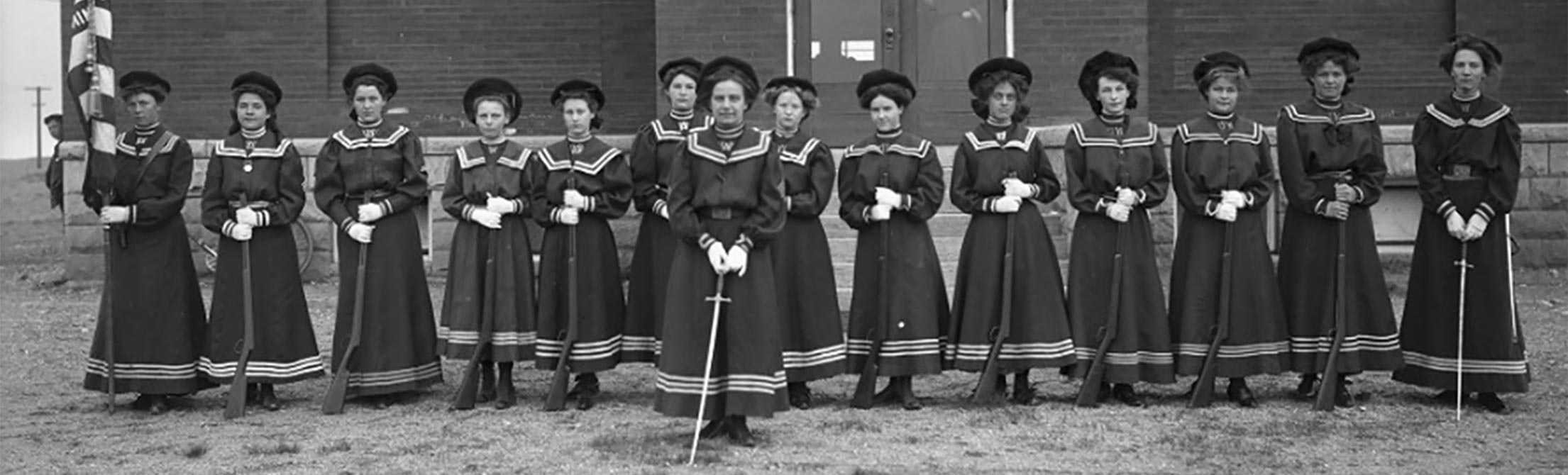 female military cadets 1908
