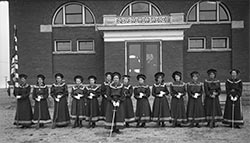 female military cadets