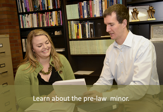 Learn about the pre-law minor