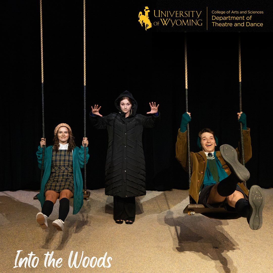 Students rehearse for Into the Woods