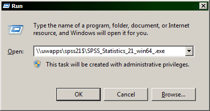 Run window