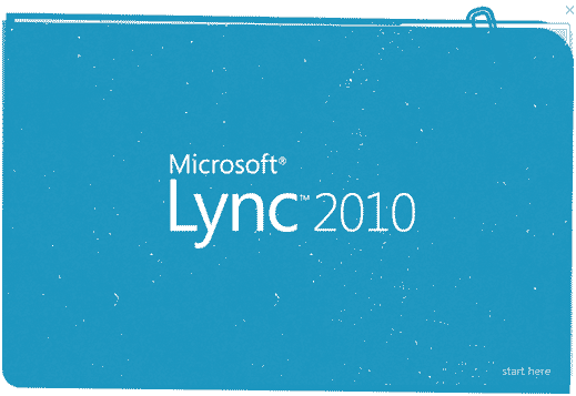 Microsoft Lync 2010 window