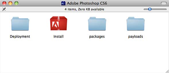 Adobe Photoshop CS6 window