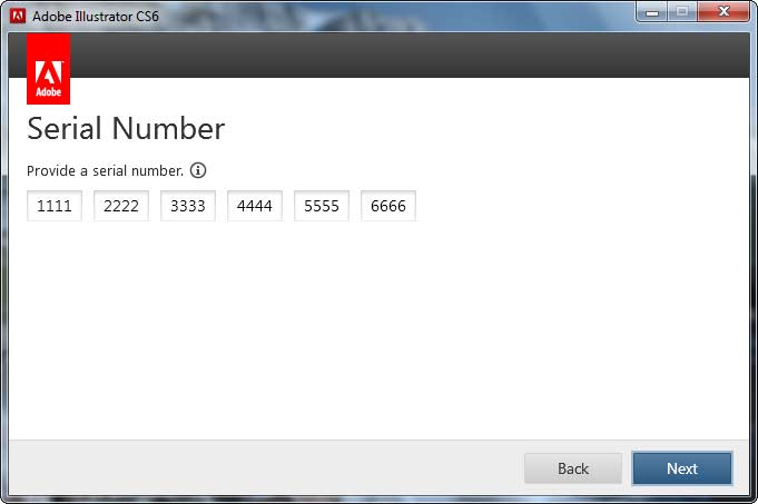 adobe cs6 serial number