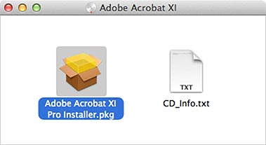 Adobe Acrobat XI window