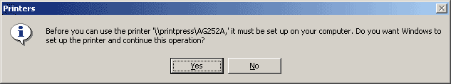 Prompt to Install