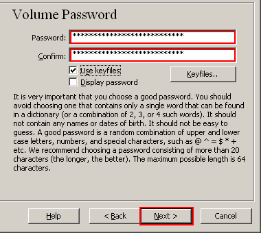 TrueCrypt GUI