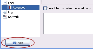 Help button