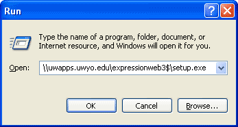 Run window