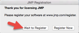 Click Wait to Register