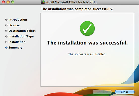 Summary window