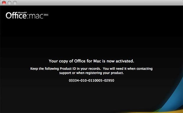 office 2011 product key for mac