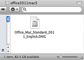 Office_Mac_Standard_2011_English.dmg file icon
