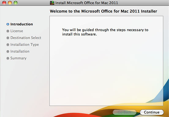 Introduction window
