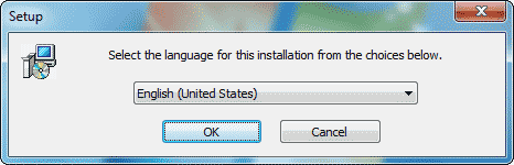 Setup window