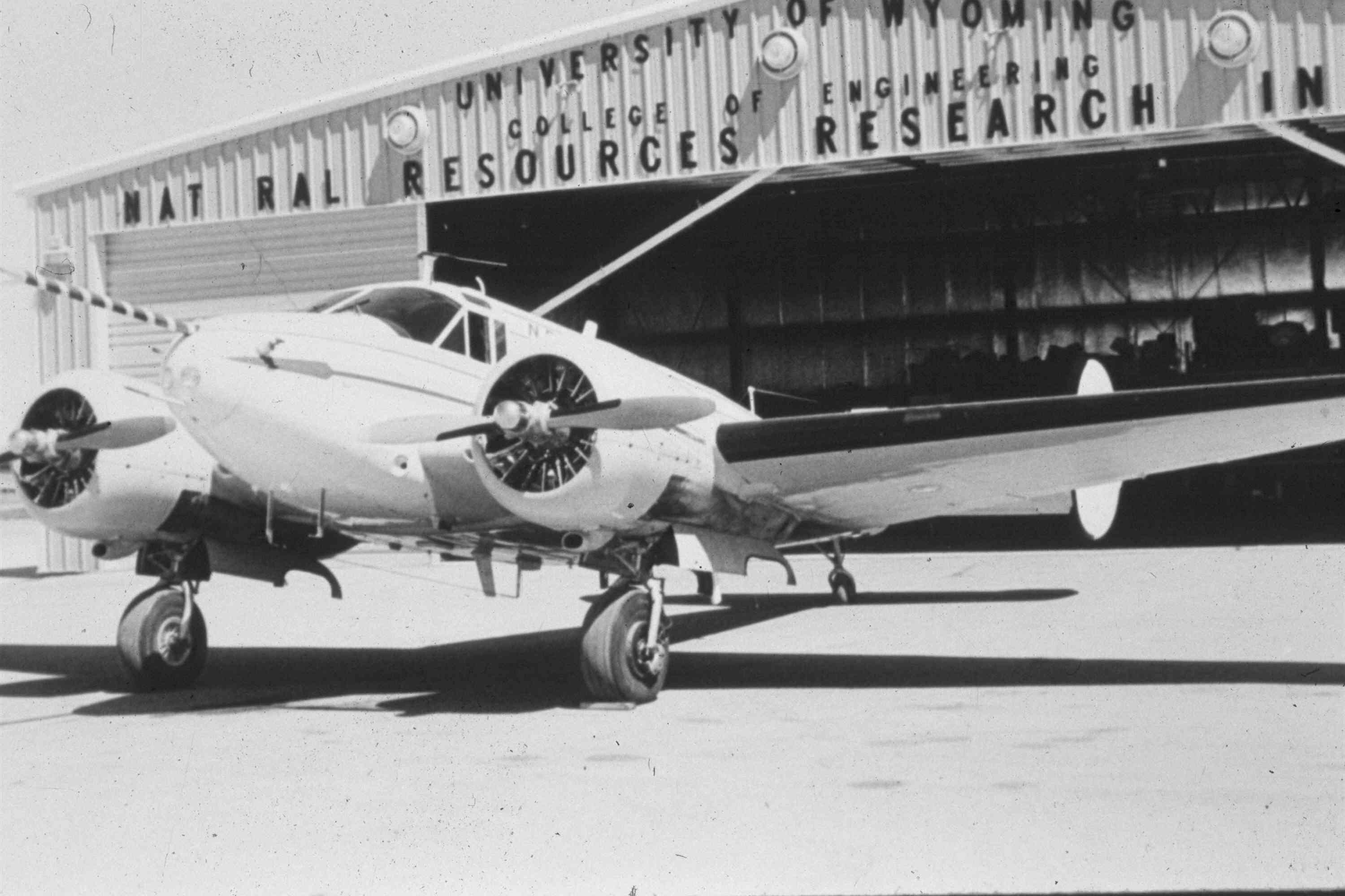 Twin Beech aircraft