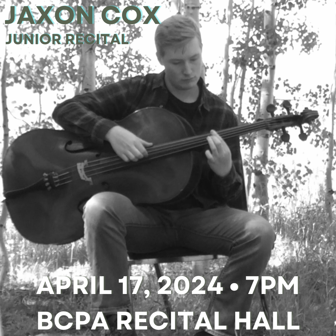 Jaxon Cox Recital 