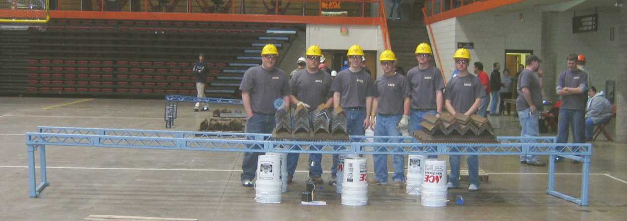 construction team with bridge