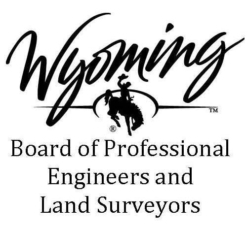 Wyoming Board of Professional Engineers and Surveyors Logo