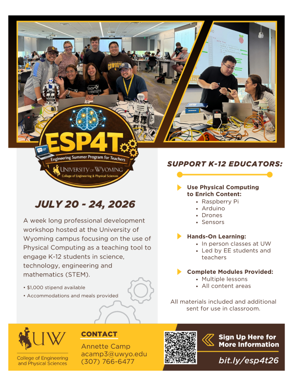 ESP4T 2026 Flyer ESP4T 2026 Flyer