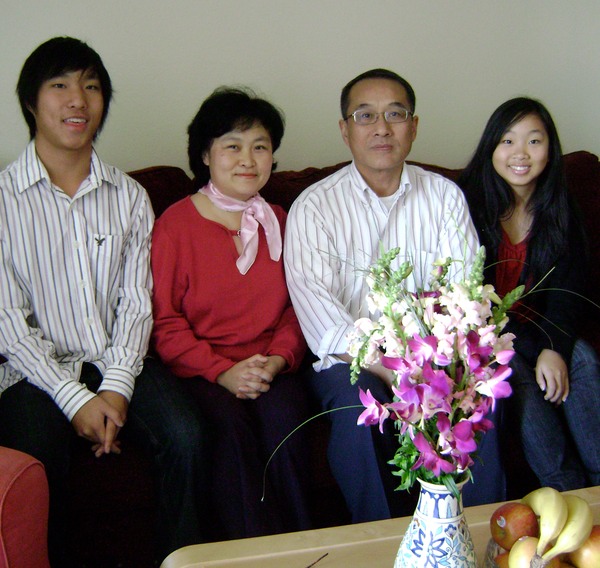 Kang Yang and his beautiful Family