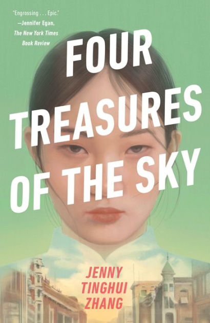 book cover for Four Treasures of the Sky