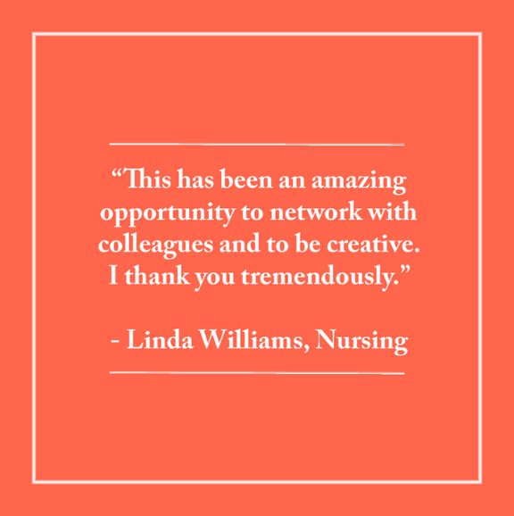 summer institute testimonial from Linda Williams in nursing 