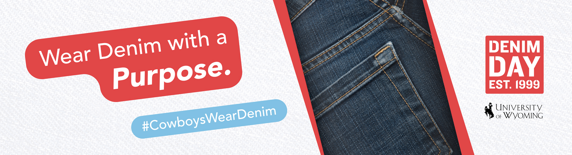 Wear Denim with a purpose # cowboys wear denim 