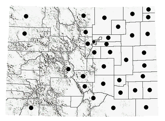 Colorado Distribution of A. turnbulli 