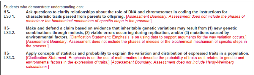 Bioinformatics Standard